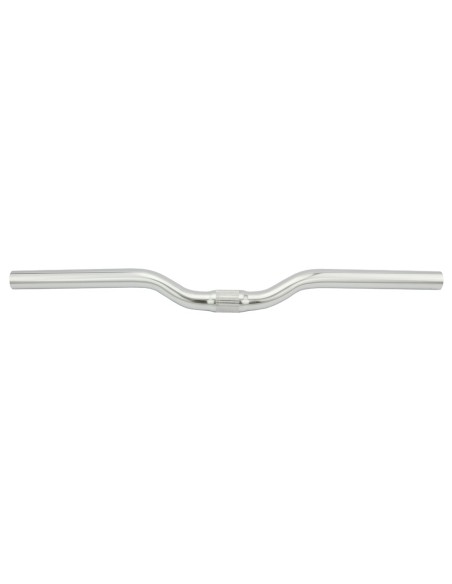 M.T.B Handlebar 153 Steel 25.4mm Chrome.